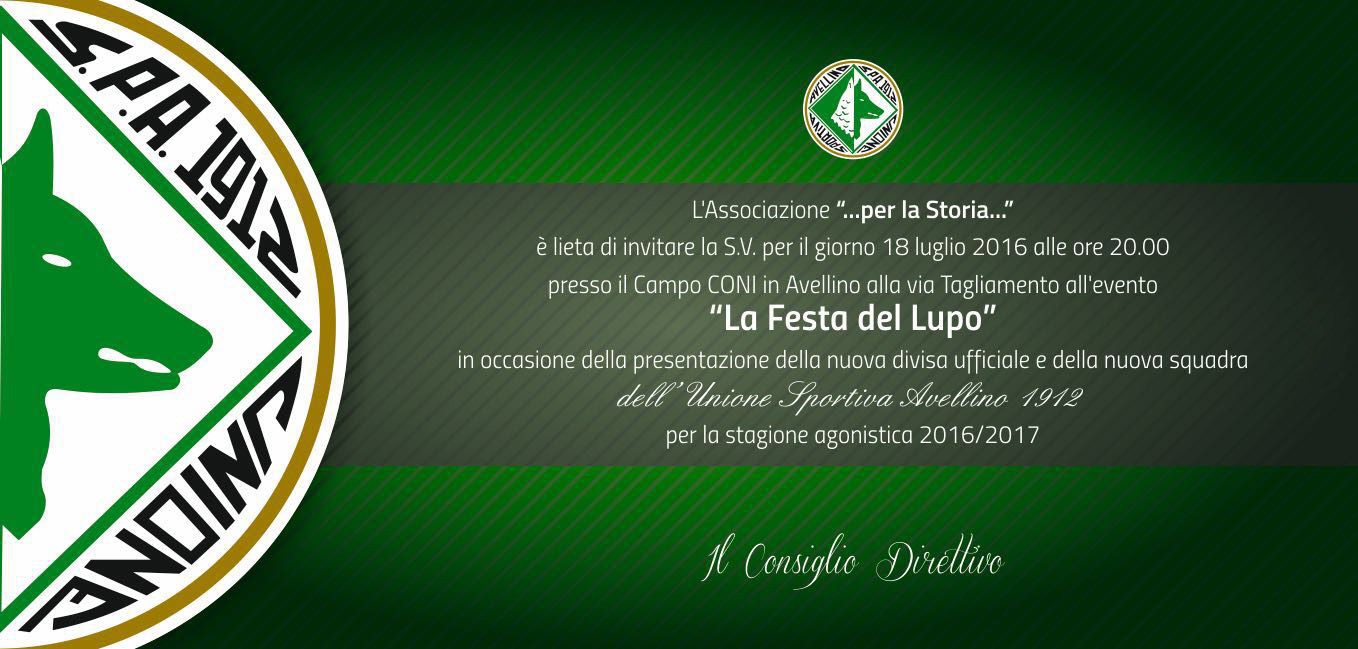 La festa del Lupo: la nuova maglia e la squadra ai tifosi